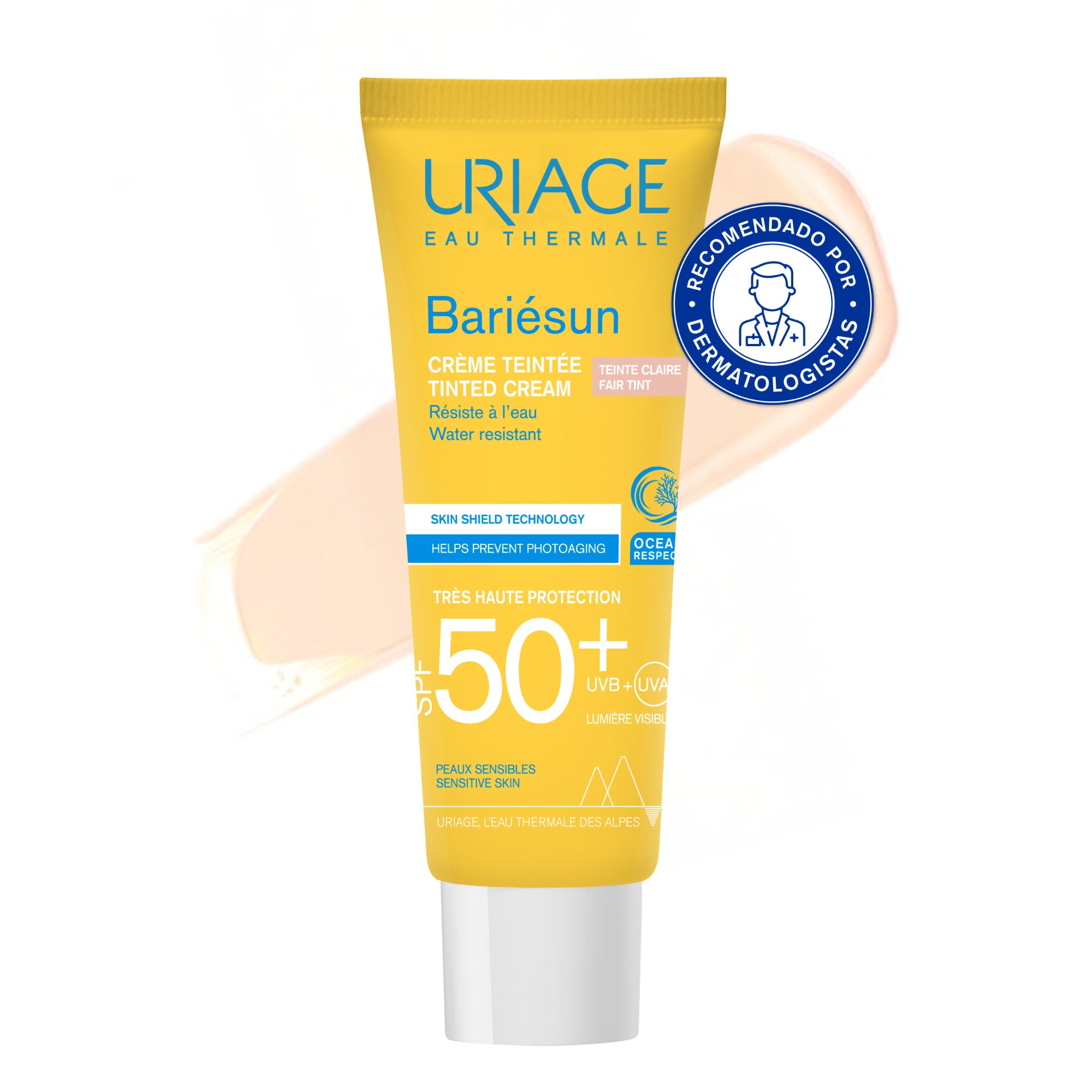 Uriage Bariesun Color Cream SPF50+_ Light - 50ml - Healtsy