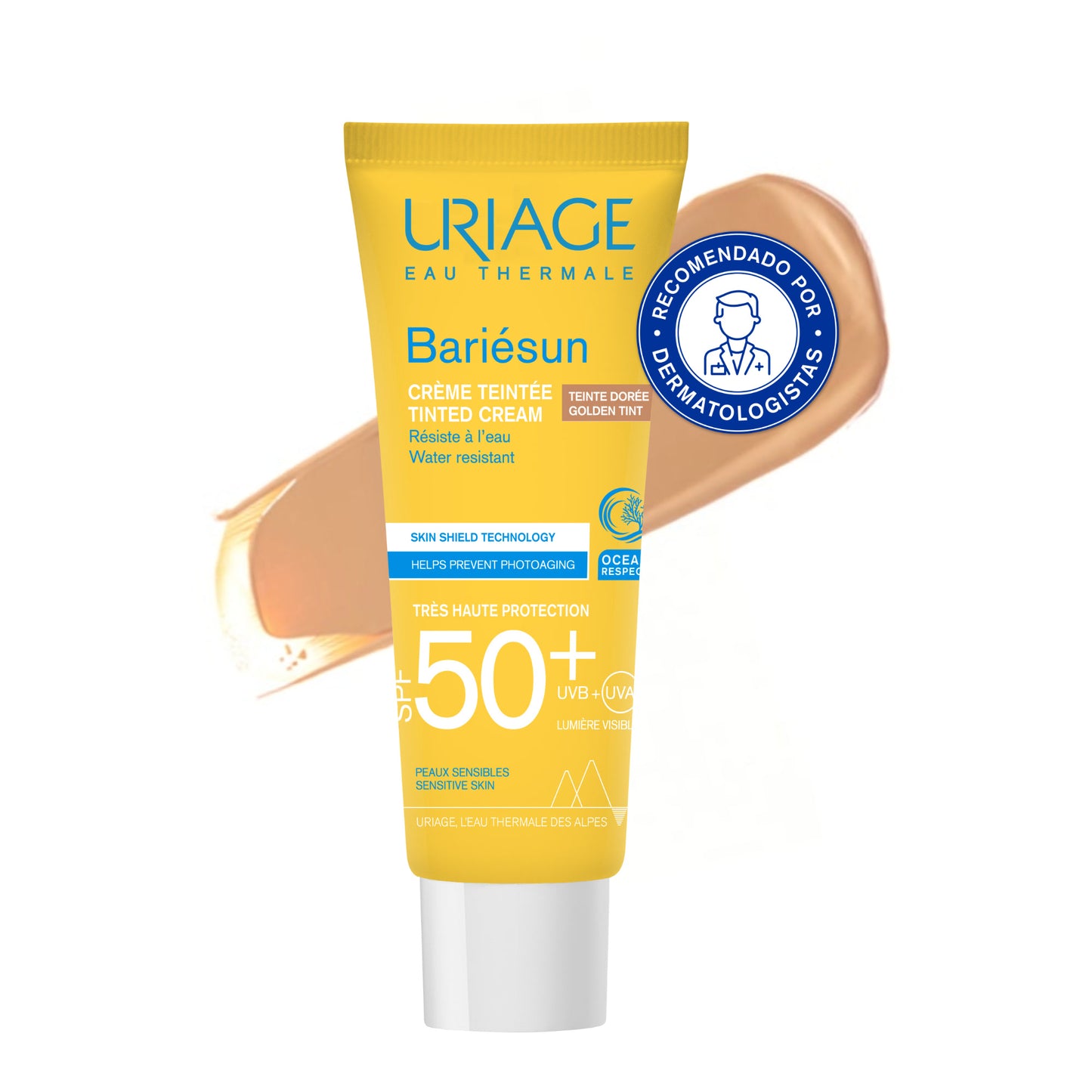 Uriage Bariesun Cream Color SPF50+_Gold - 50ml - Healtsy