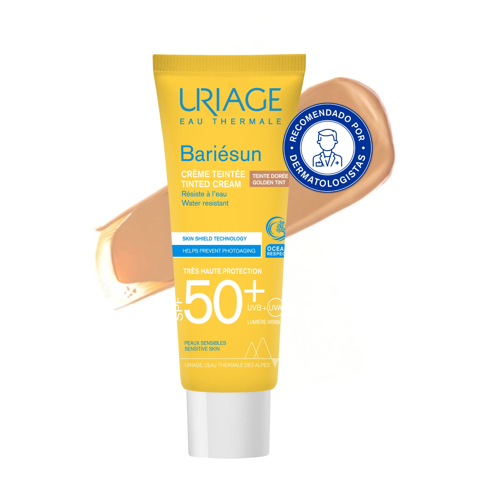 Uriage Bariesun Cream Color SPF50+_Gold - 50ml - Healtsy