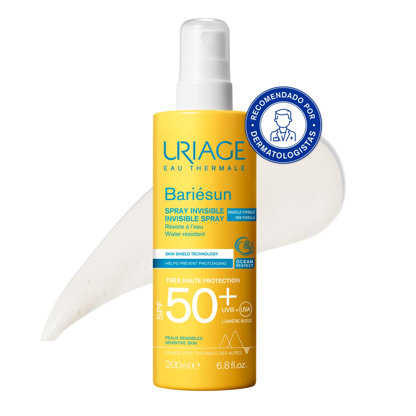 Uriage Bariesun Spray Invisivel SPF50+ - 200ml - Healtsy