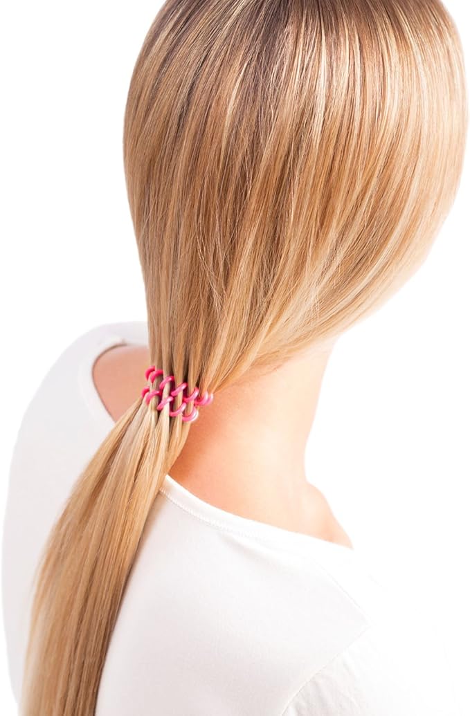 Invisibobble Power Pink Hair Elastic (X3 pcs) - Healtsy