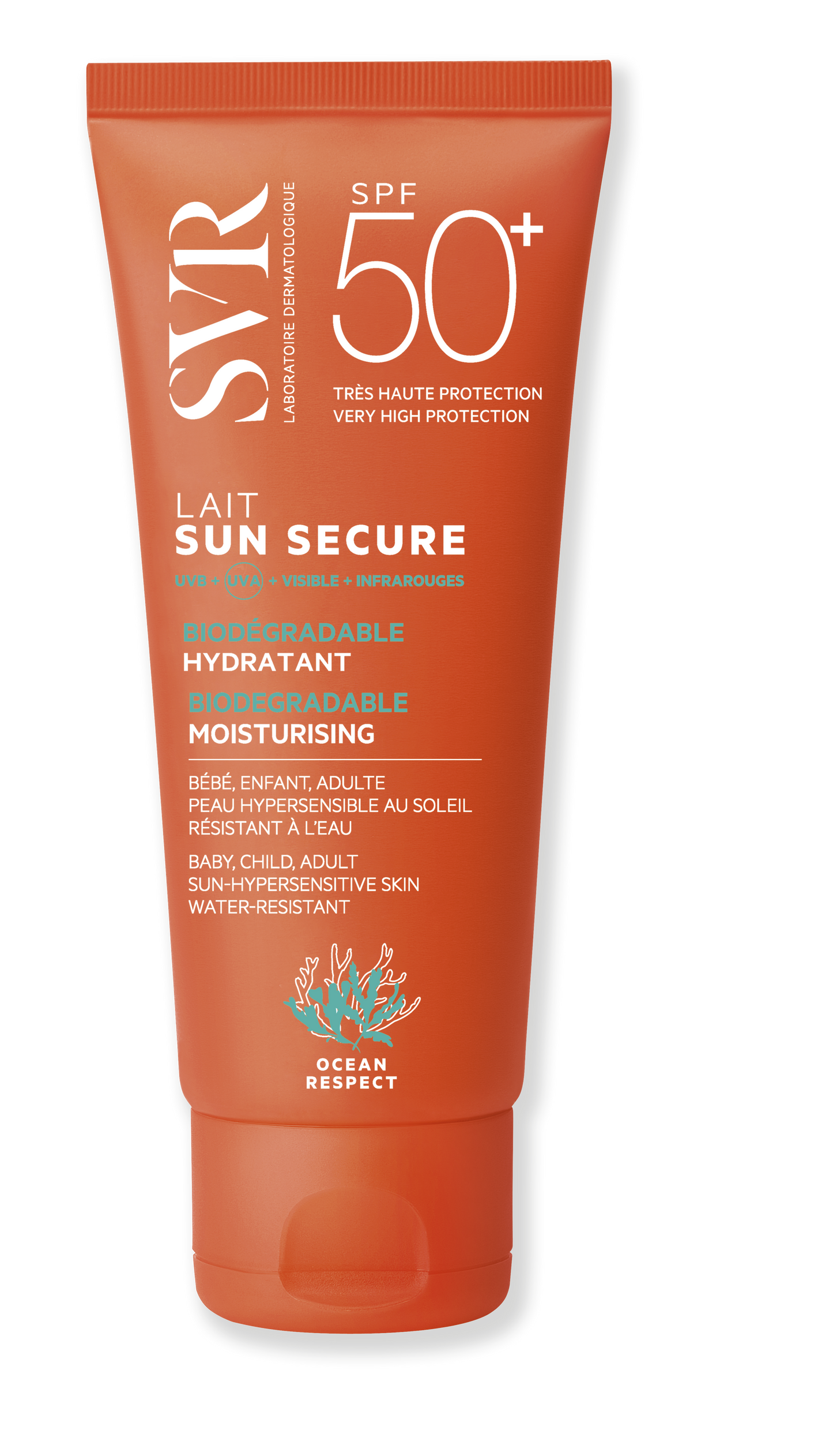 SVR Sun Secure Invisible Moisturizing Milk SPF50+ 100ml - Healtsy