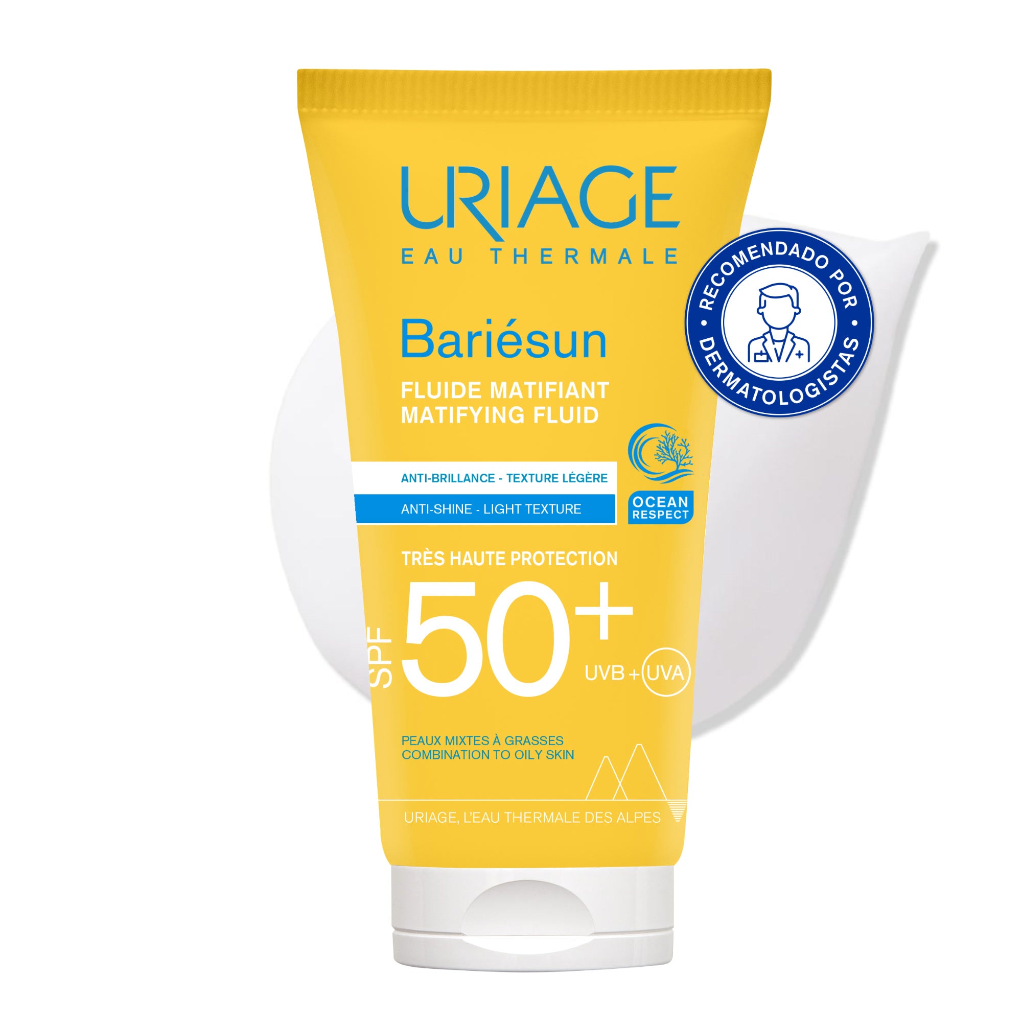 Uriage Bariésun Mat Fluid Spf50+ - 50ml - Healtsy