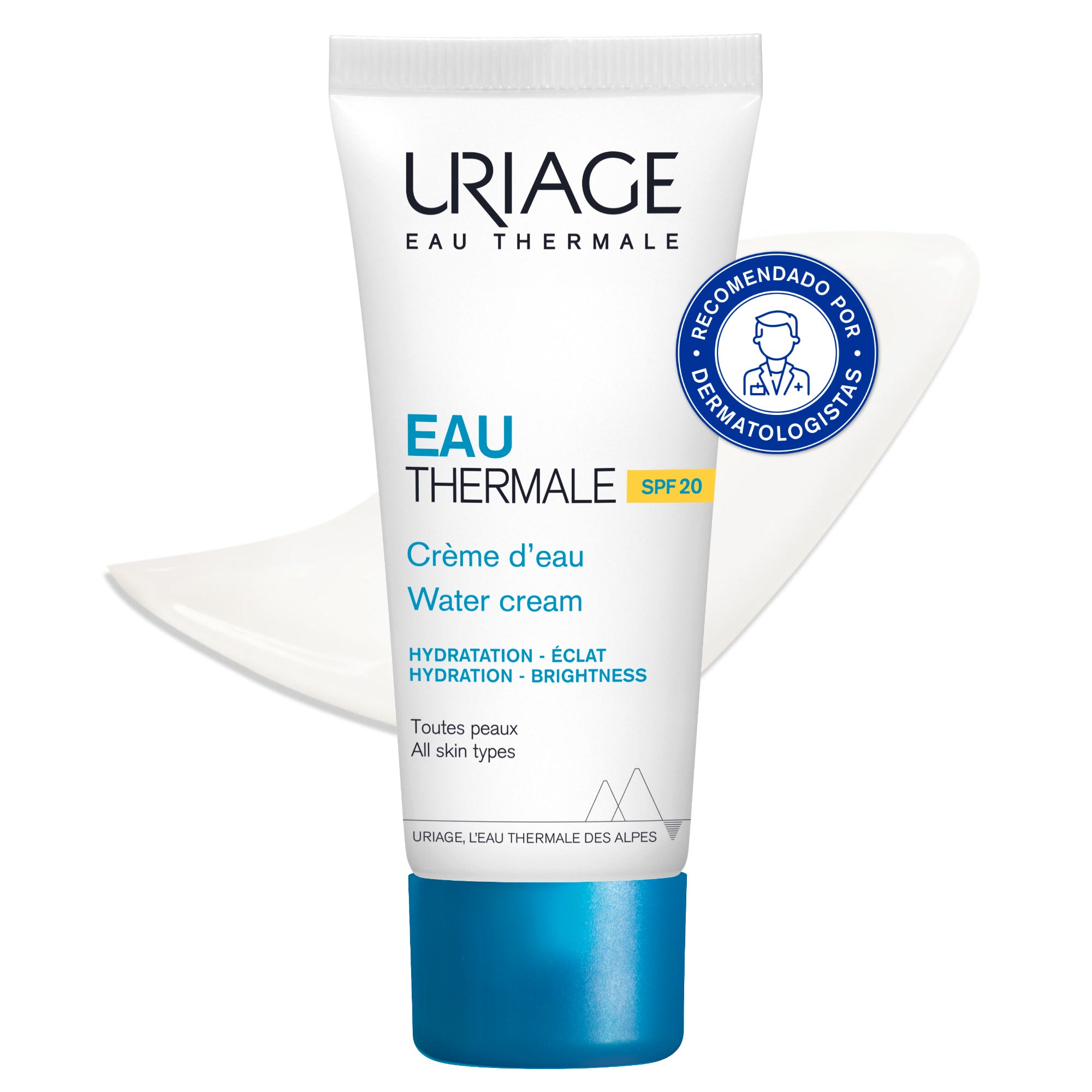 Uriage Eau Thermale Light Water Cream SPF20 - 40ml - Healtsy