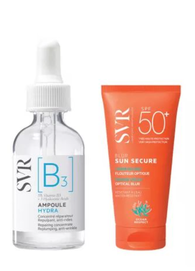 SVR Abc Ampoule B3 - 30ml + Sun Secure Blur Scent-free Gift - 15ml - Healtsy