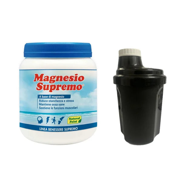 Magnesio Supremo Powder 300g + Shaker Offer - Healtsy
