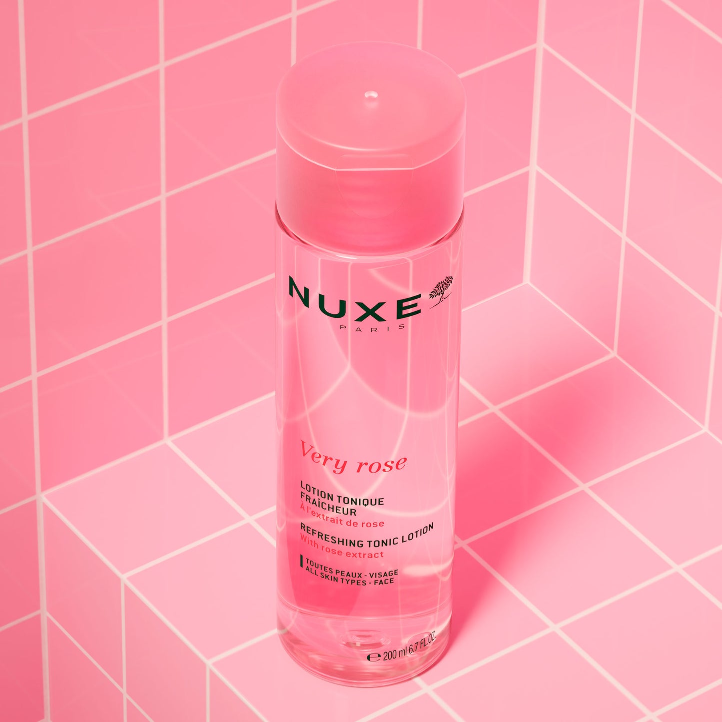 Nuxe Very Rose Refreshinh Toner Lotion - 200Ml - Healtsy