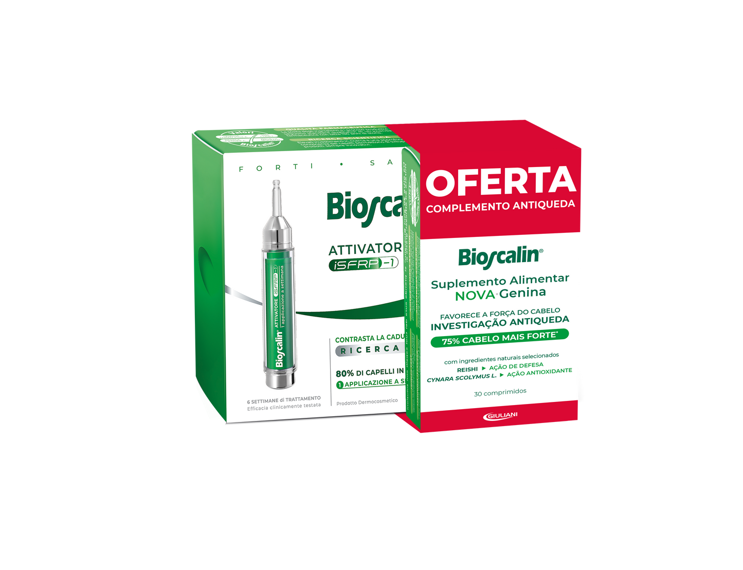 Bioscalin Ativ Cap Amp10+Nova-G Comp30 - Healtsy
