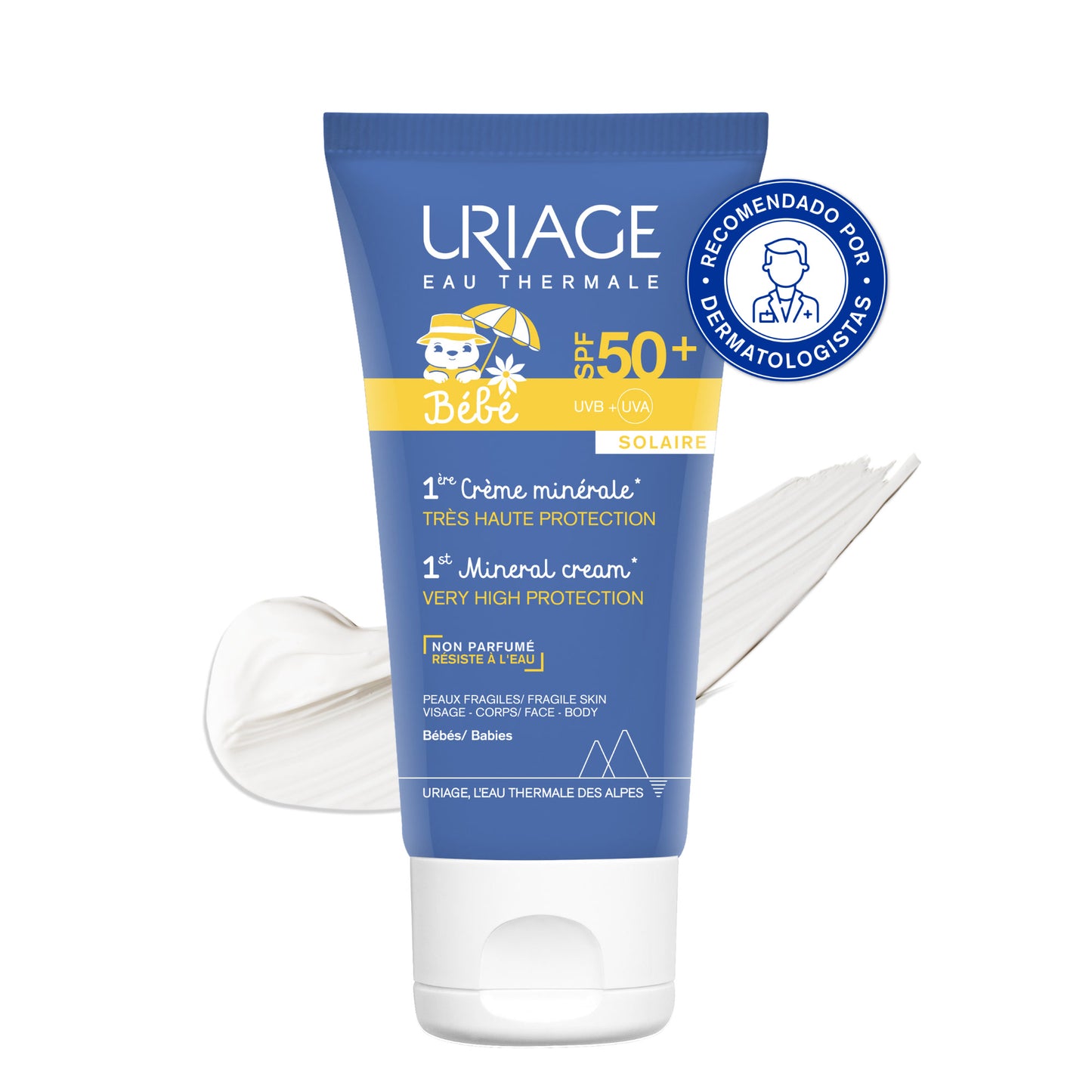 Uriage Bebe 1ºCr Minerale Spf50+ 50ml - Healtsy