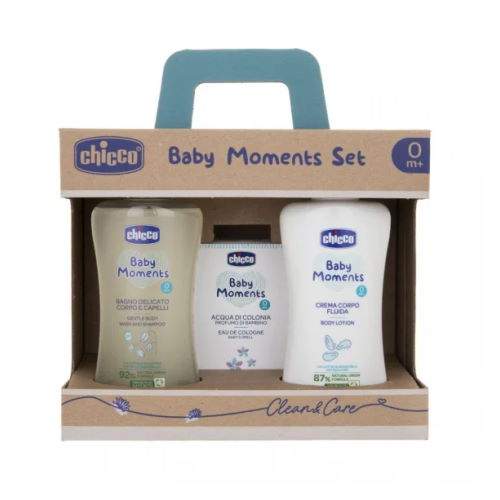 Chicco Baby Moments Clean & Care Set (Ch.Cos106210000) - Healtsy