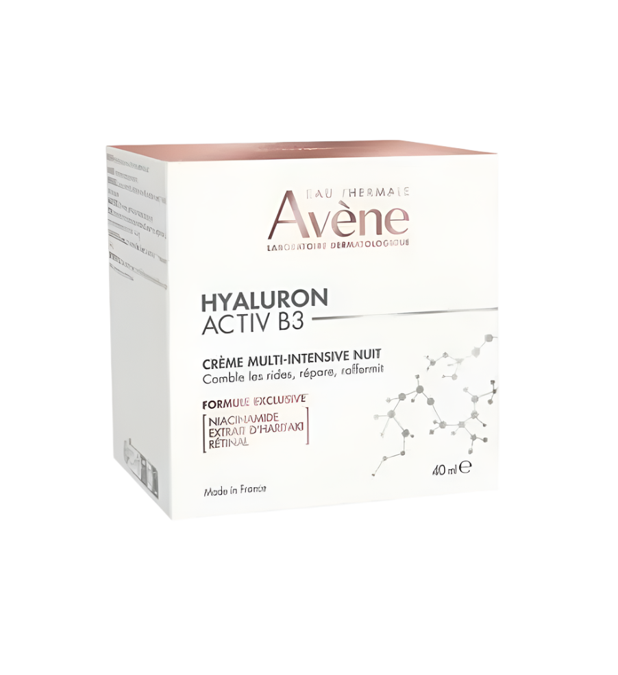 Avène Hyaluron Activ B3 Night Cream - 40ml - Healtsy