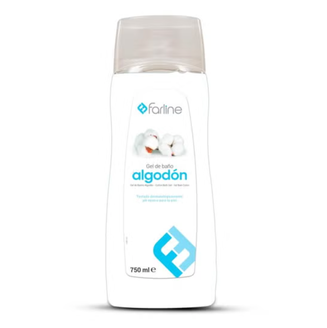 Farline Cotton Bath Gel - 750ml - Healtsy