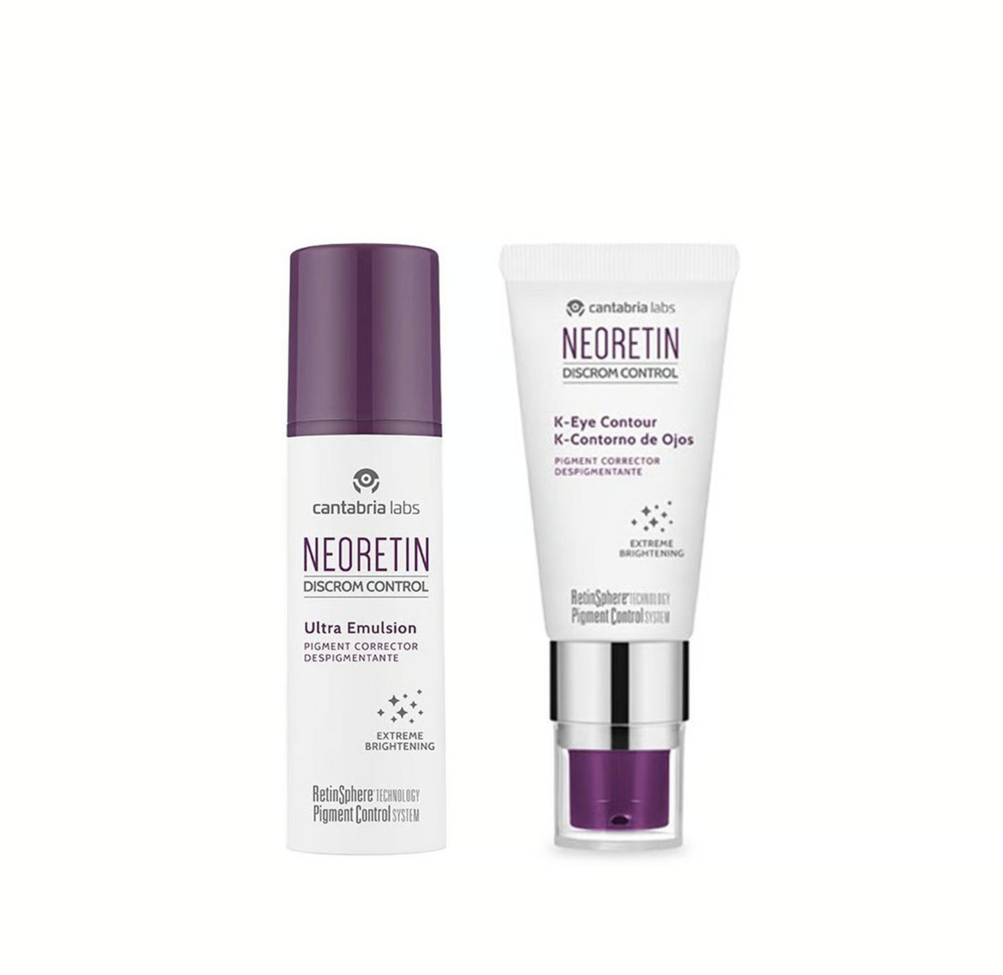 Neoretin Discrom Ultra Emulsion - 30ml + K-Eye Contour - 15ml - Healtsy
