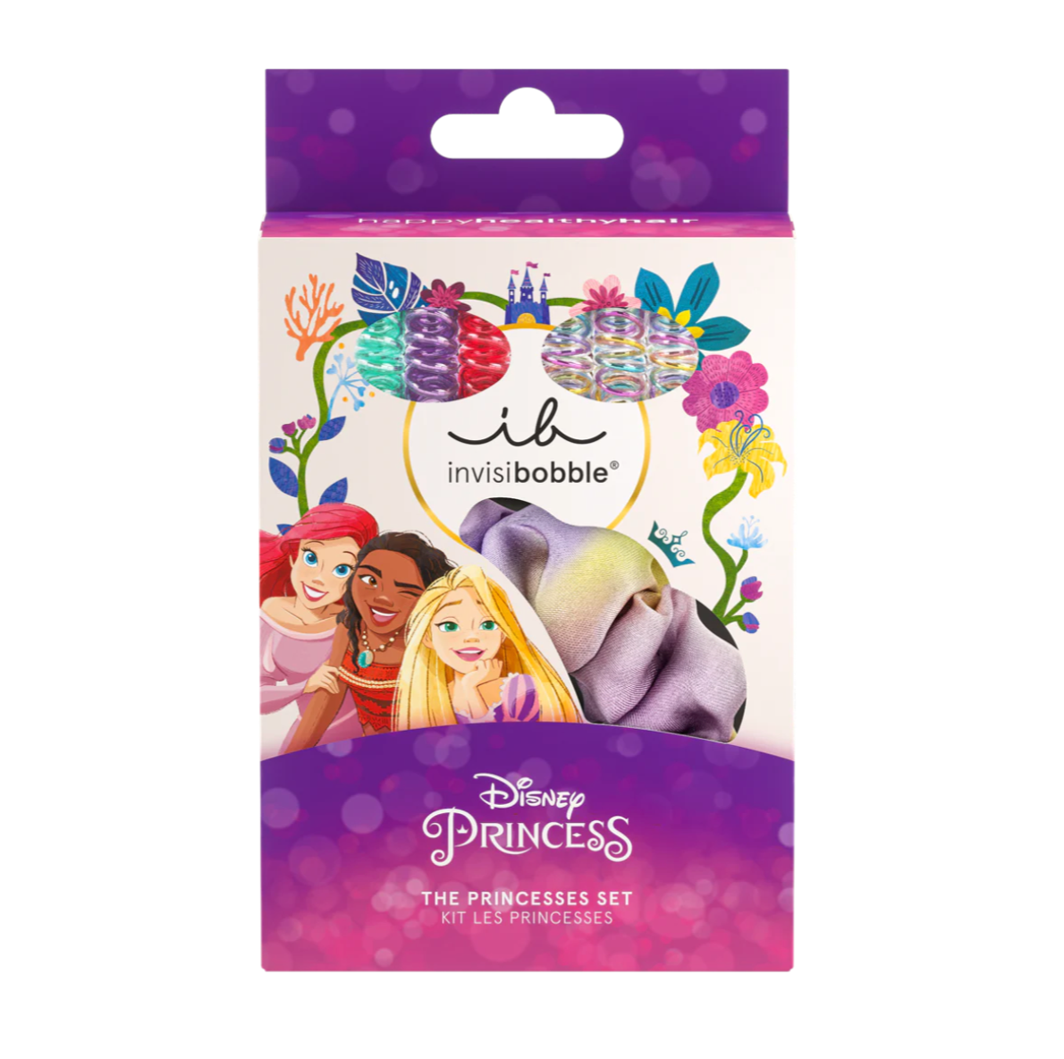 Invisibobble Disney Princesses Set (x7 units) - Healtsy
