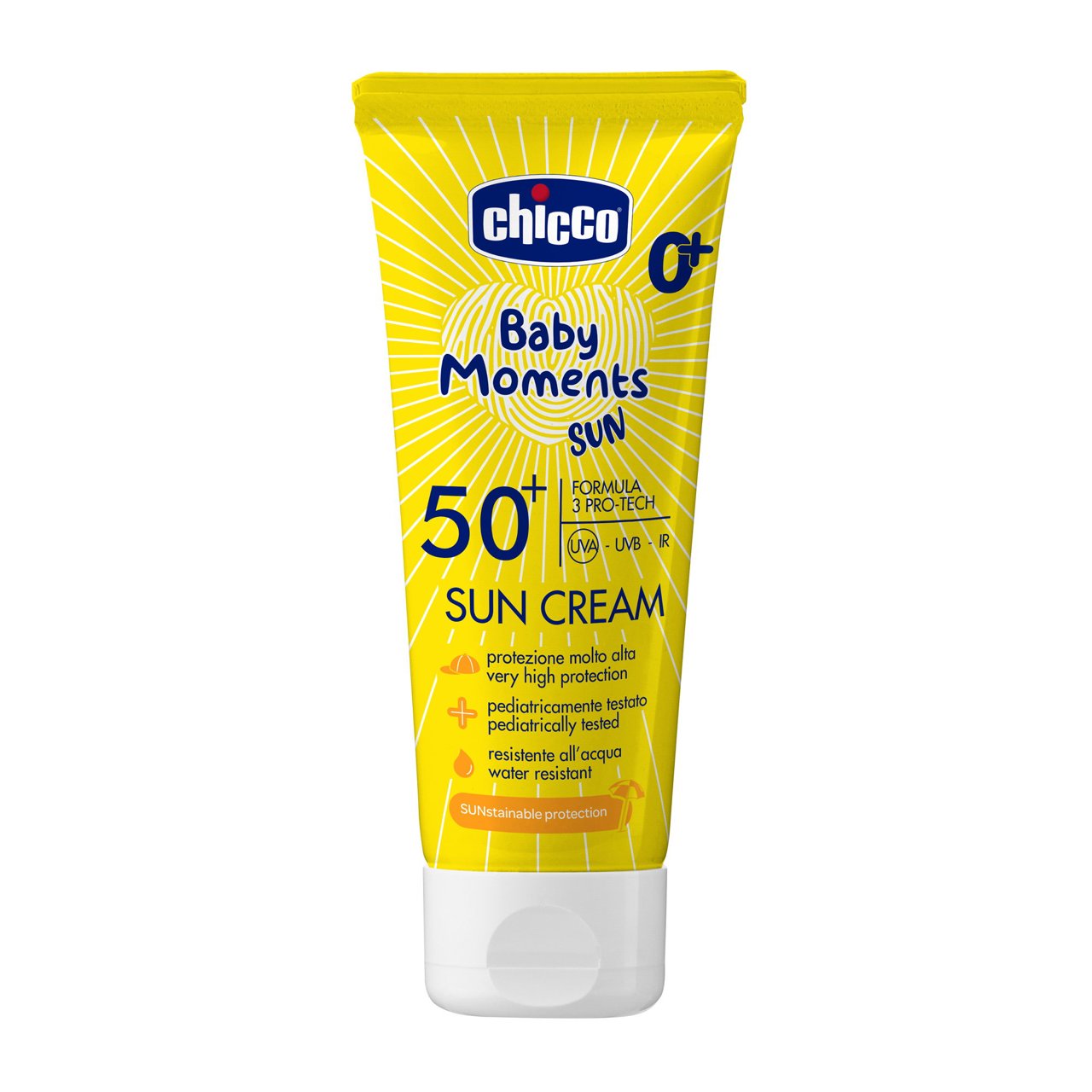 Chicco Sun Cream SPF50+ - 75ml - Healtsy