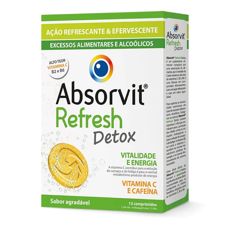 Absorvit Refresh Effervescent Tablets (x12 units) - Healtsy