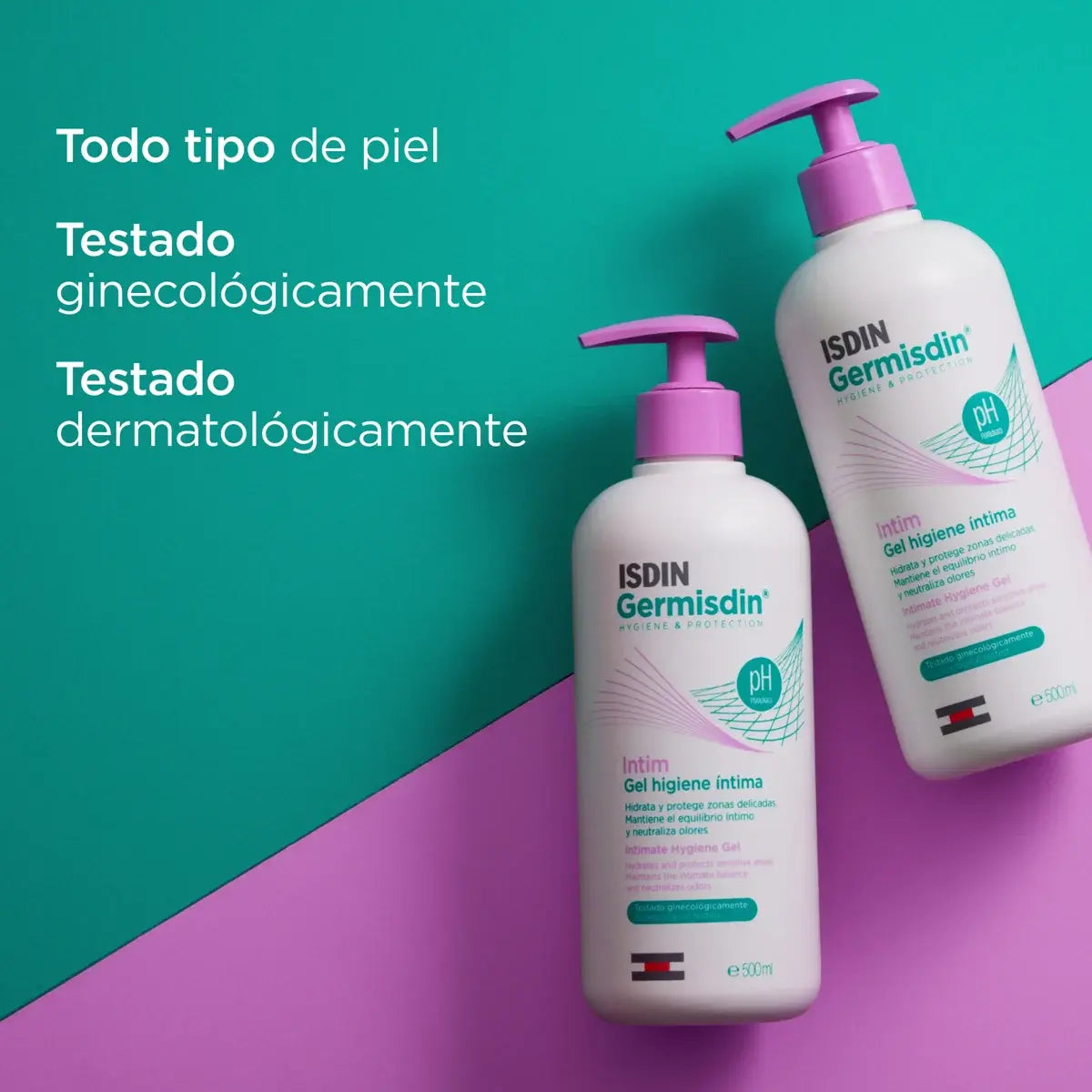 Isdin Germisdin Intimcalm Hygiene Gel - 500ml - Healtsy