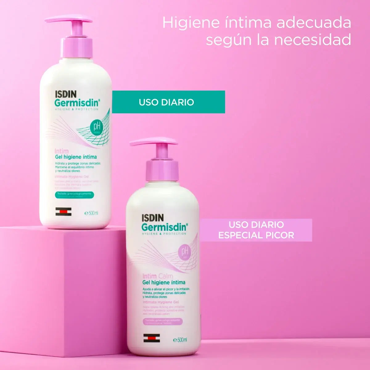 Isdin Germisdin Intimcalm Hygiene Gel - 500ml - Healtsy