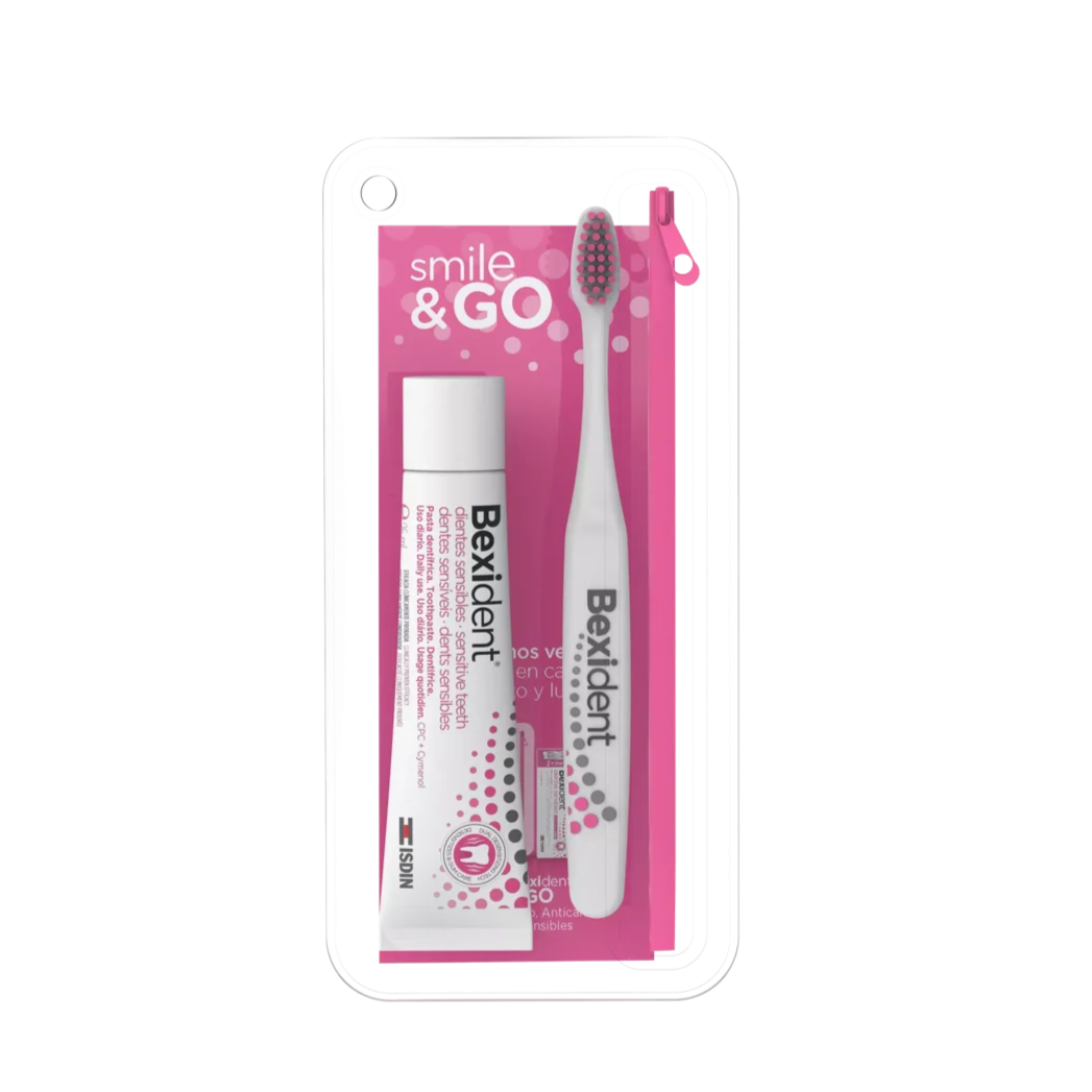 Isdin Bexident Sensitive Teeth Smile Go Kit - Healtsy