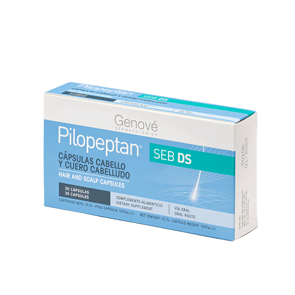 Pilopeptan Seb Oily Hair (x30 capsules) - Healtsy