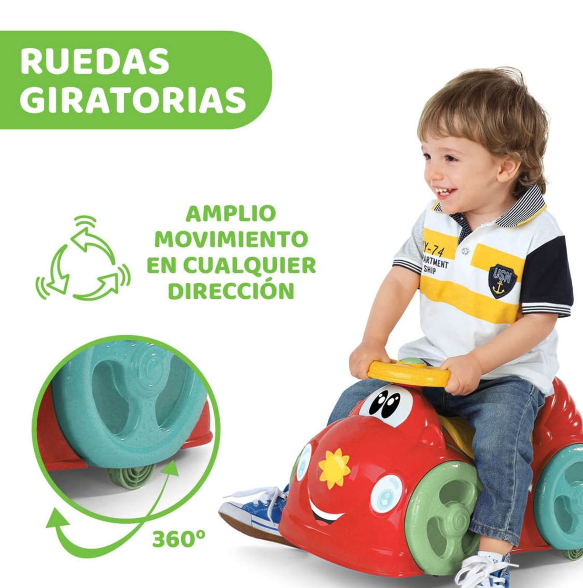 Chicco All Around Red Eco - Healtsy