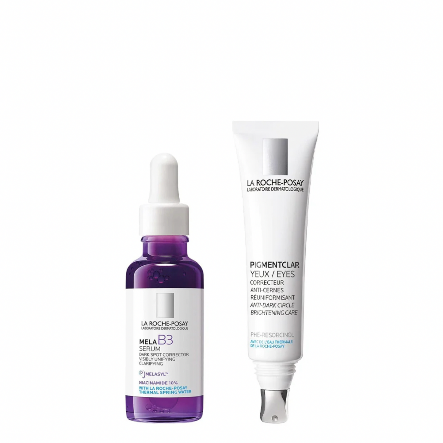 La Roche-Posay Mela B3 Serum - 30ml + La Roche-Posay Pigmentclar Eye Cream - Healtsy