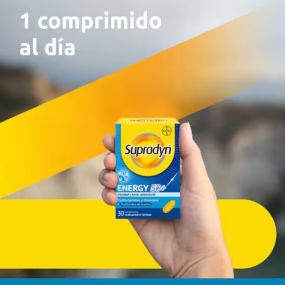 Supradyn Energía 50+ (x90 comprimidos)