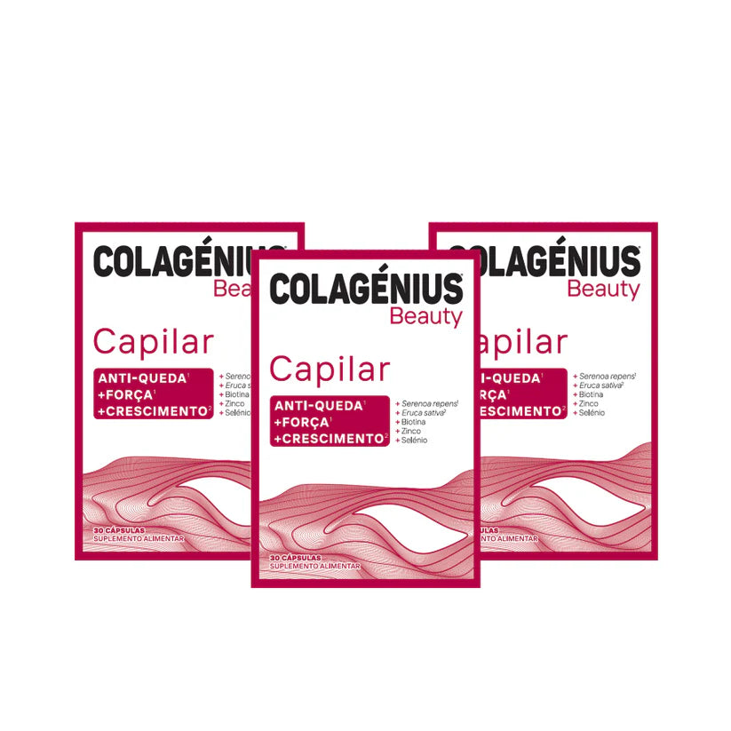 Colagénius Beauty Capilar (x30 capsules) Triple Pack - Healtsy