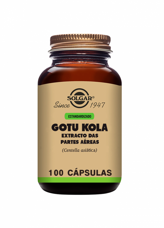 Solgar Gotu Kola (x100 capsules) - Healtsy