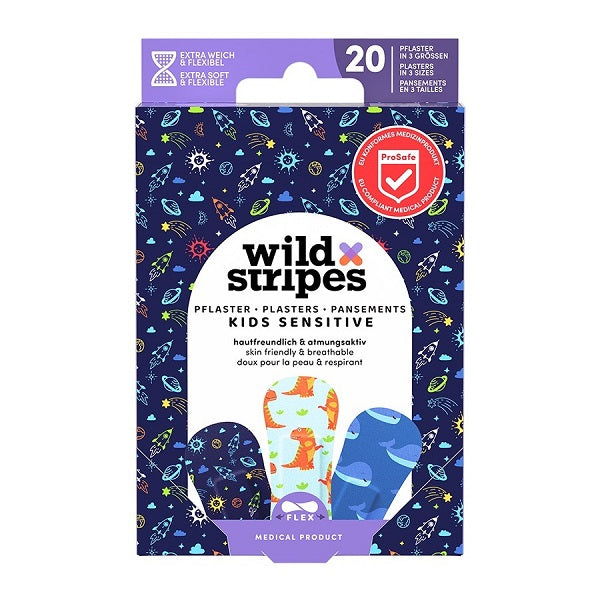 Wild Stripes Kids Sensitive Space Dressings (x20 units) - Healtsy