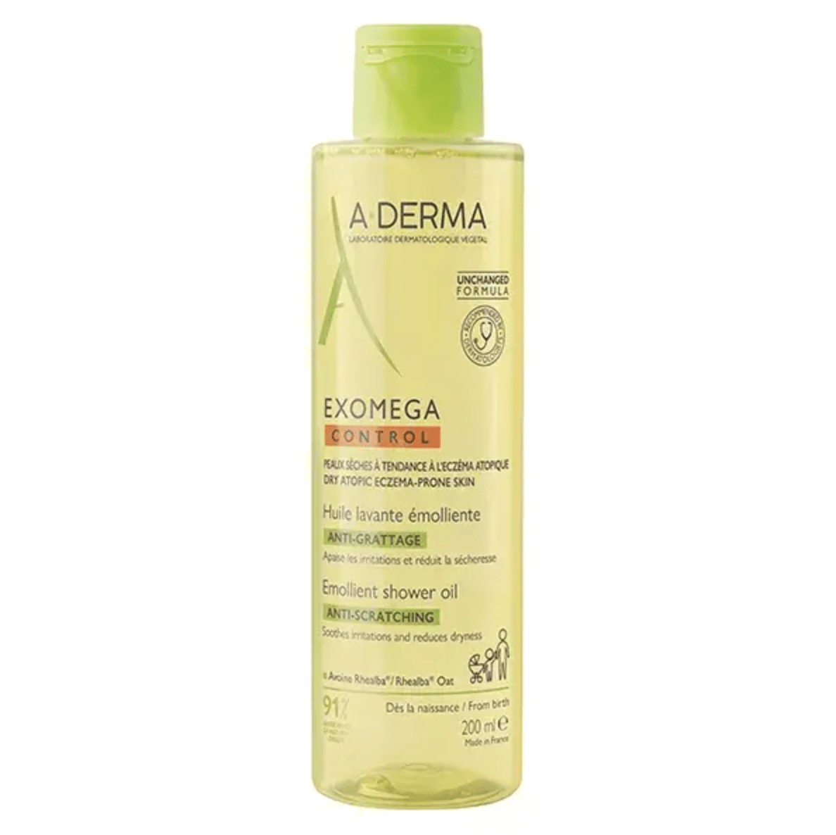 A - Derma Exomega Control Cream - 400ml + Offer Shower Oil - 200ml – Buy Now at Healtsy
