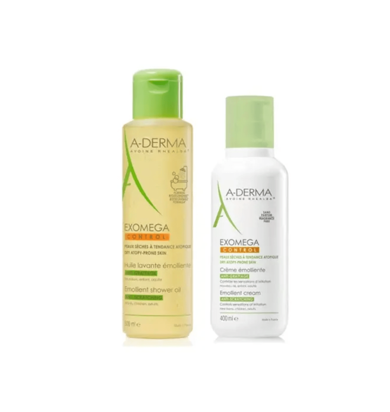 A - Derma Exomega Control Cream - 400ml + Offer Shower Oil - 200ml – Buy Now at Healtsy