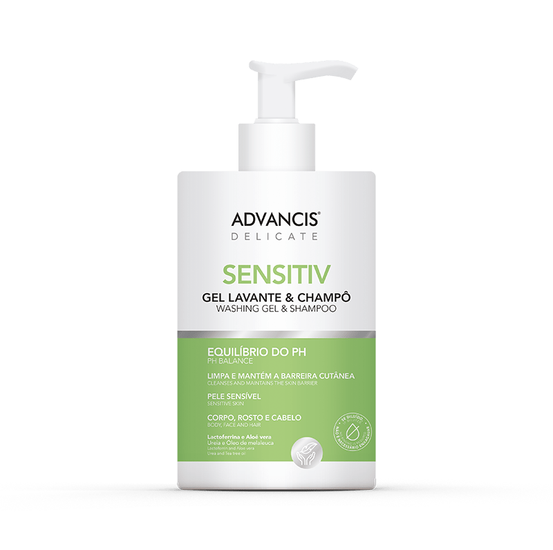 Advancis Delicate Sensitiv Wash Gel/Shampoo - 500ml – Buy Now at Healtsy