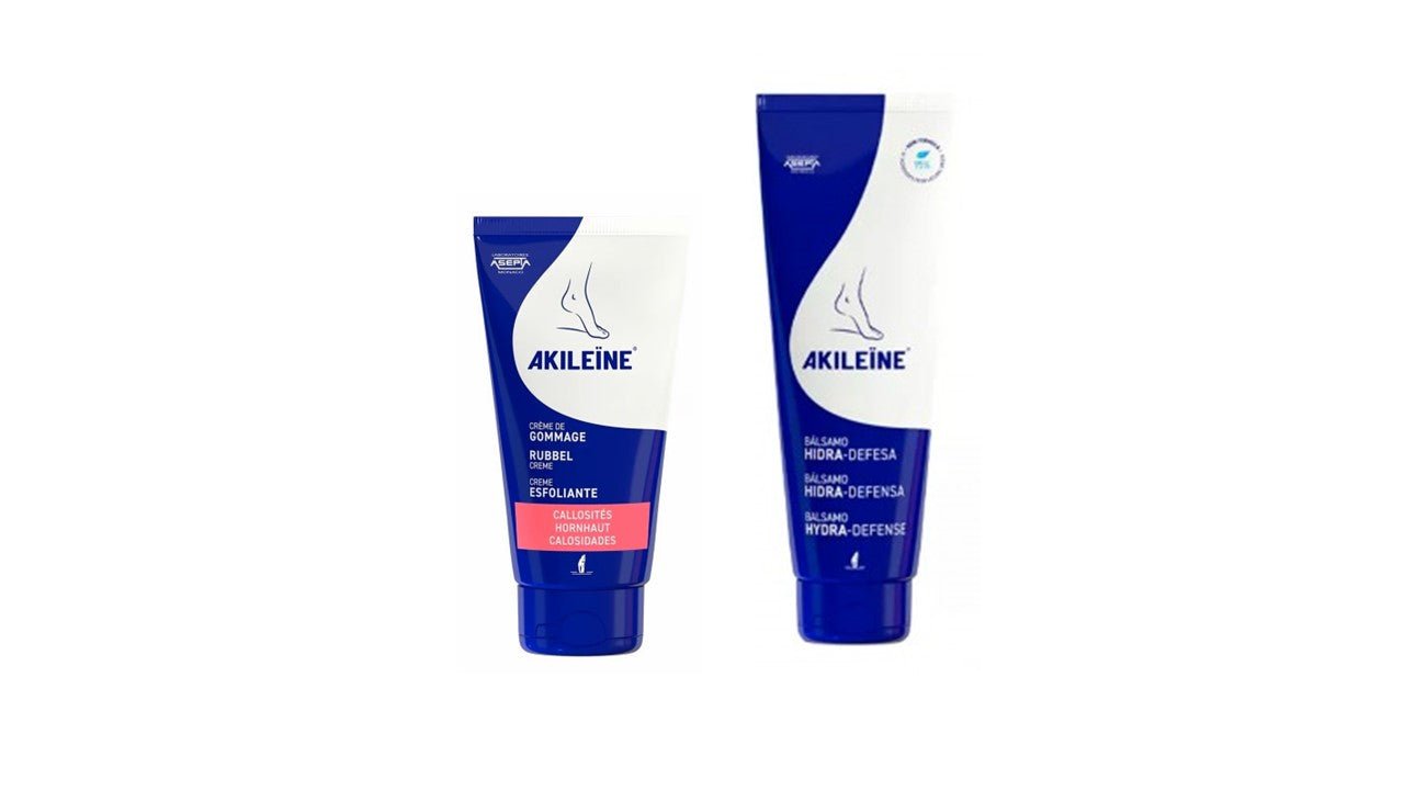 Akileine Hydra Defense Balm - 125ml + Exfoliating Cream - 75ml – Buy Now at Healtsy