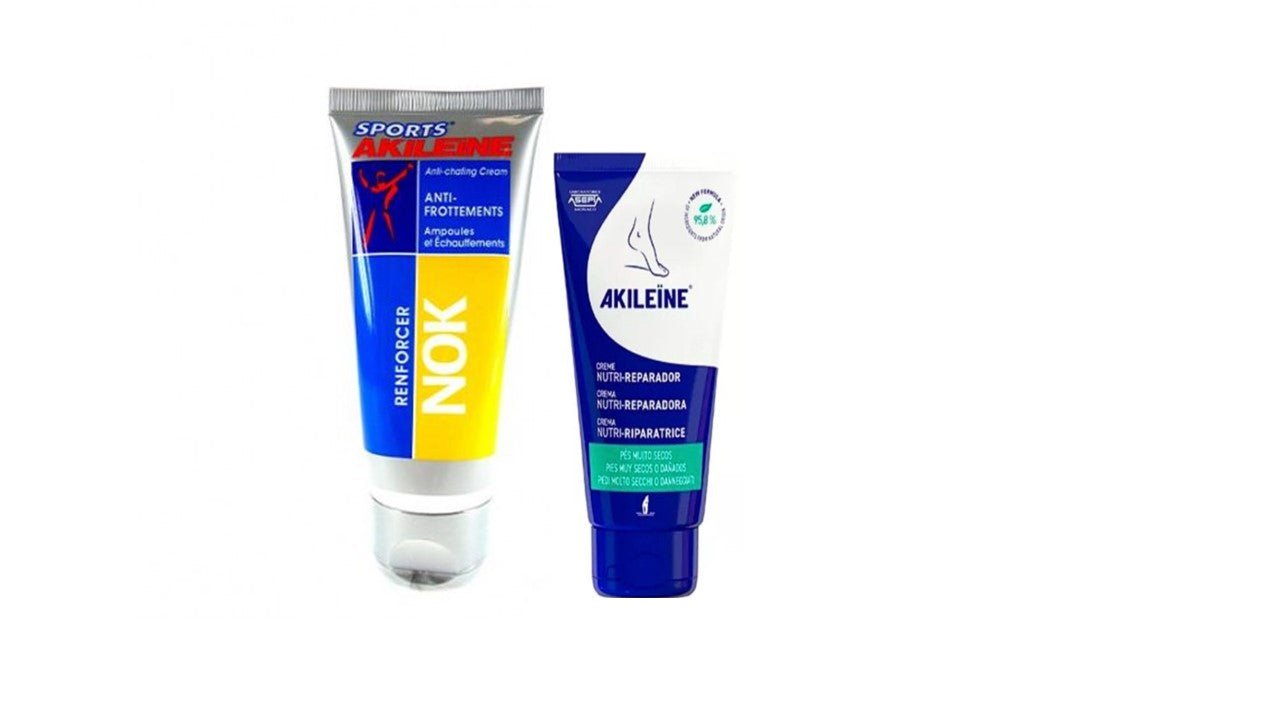 Akileine Sports Nok Cream - 75ml + Free Nutri Repair Cream - 30ml – Buy Now at Healtsy