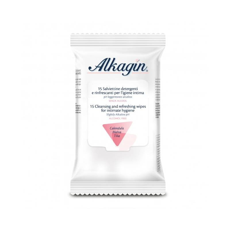 Alkagin Intimate Hygiene Towel (x15pcs) - Healtsy