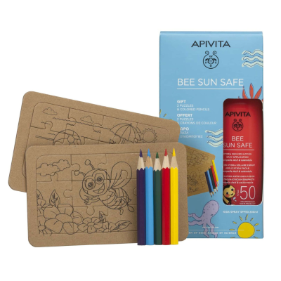 Apivita Bee Sun Safe Kids Spray SPF50+ - 200ml (Offer Pack ) - Healtsy