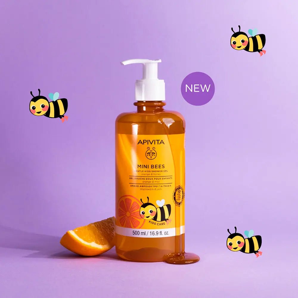 Apivita Gentle Kids Gel Orange/Honey - 500ml – Buy Now at Healtsy