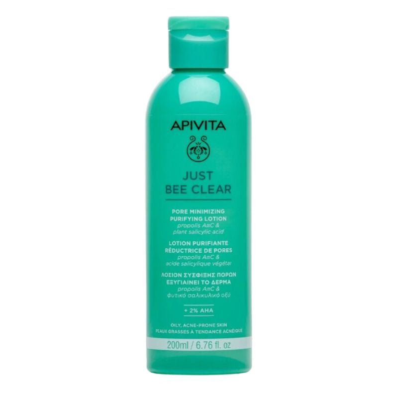 Apivita Just Bee Clear Purifying Lotion - 200ml – Buy Now at Healtsy