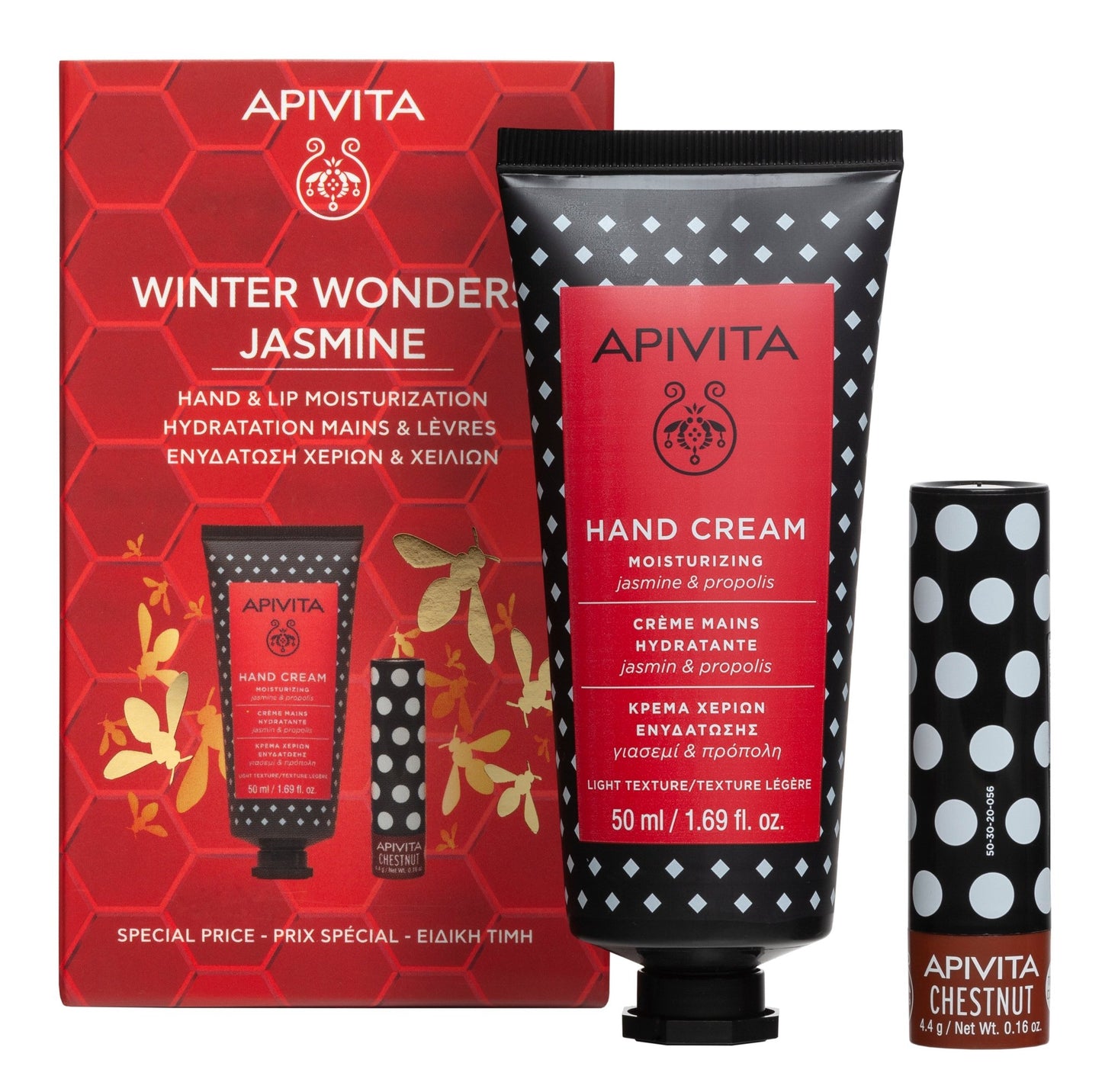 Apivita Winter Wonders . Jasmine/Propolis – Buy Now at Healtsy