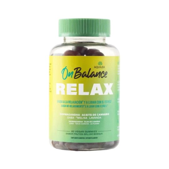 Aquilea OnBalance Relax Gummies Forest Fruits (x60 gummies) – Buy Now at Healtsy