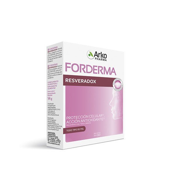 Arkopharma Forderma Resveradox (x30 capsules) – Buy Now at Healtsy