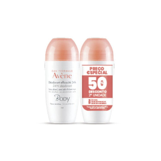 Avène Body Deodorant effective 24h - 50ml (Double Pack) – Buy Now at Healtsy