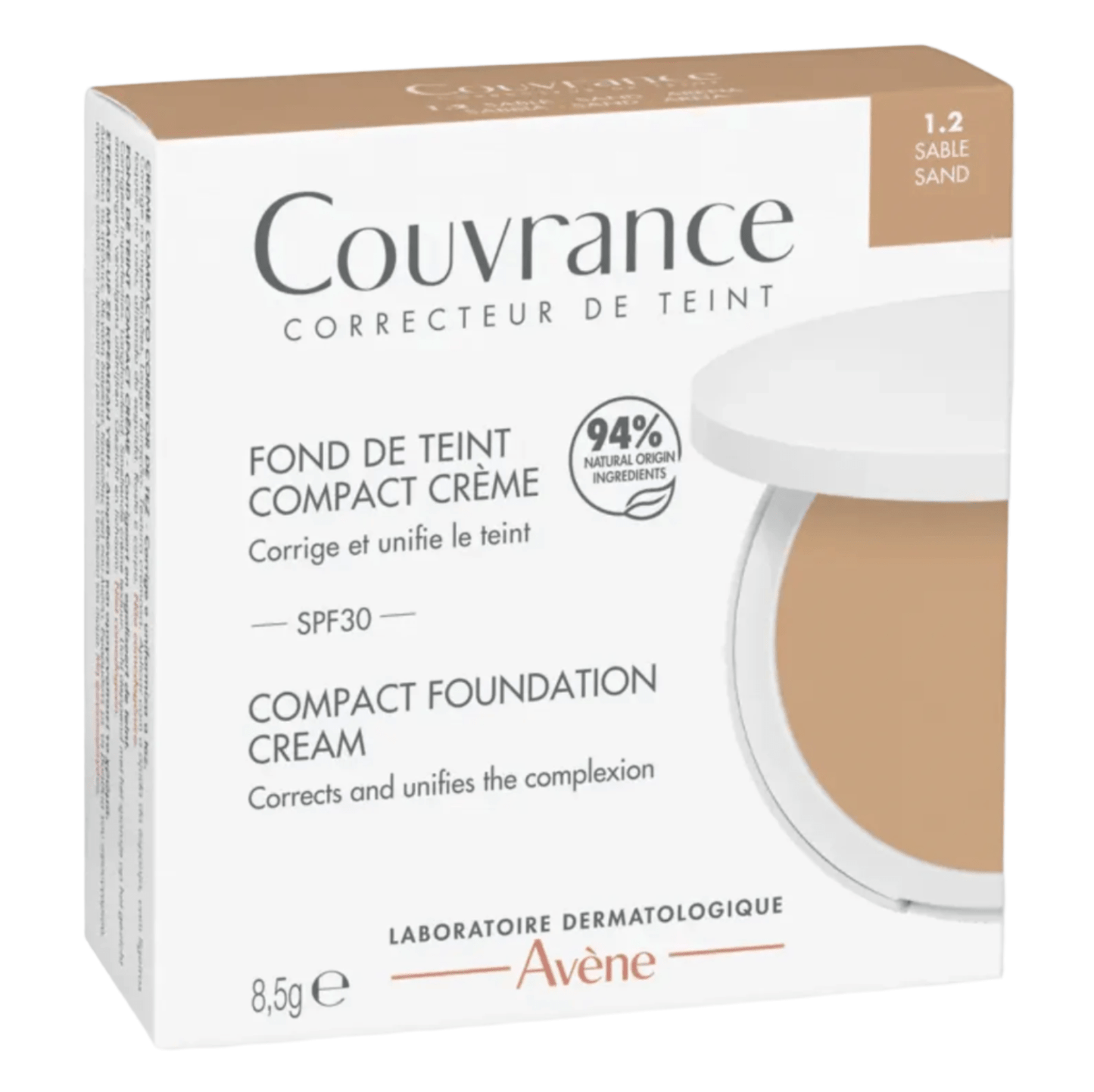 Avene Couvrance Compact Cream _ Sand - 8.5G – Buy Now at Healtsy