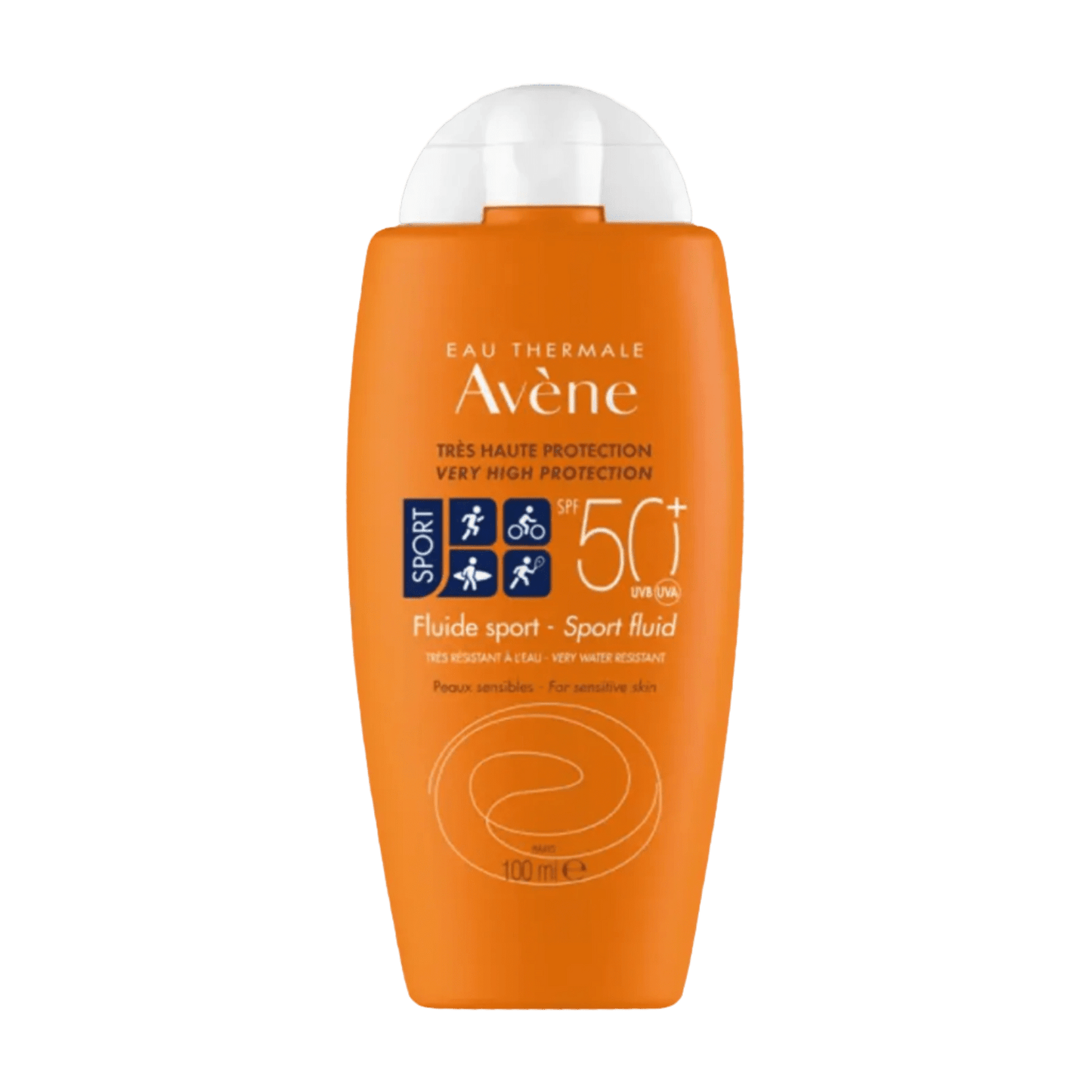 Avène Solar Fluid Sport SPF50+ - 100ml – Buy Now at Healtsy