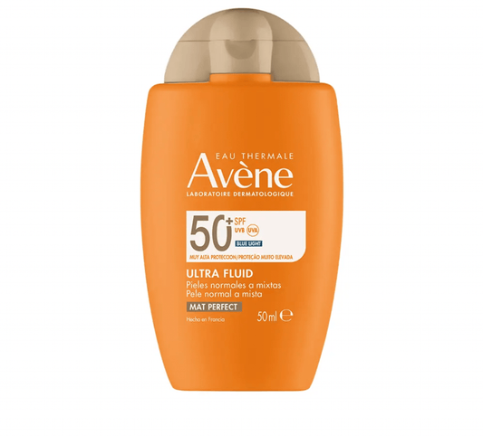 Avène Solar Mat Perfect Fluid with Color SPF50+ - 50ml – Buy Now at Healtsy