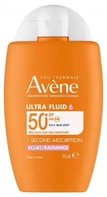 Avene Solar Ultra Luminous Fluid SPF50+ - 50ml – Buy Now at Healtsy