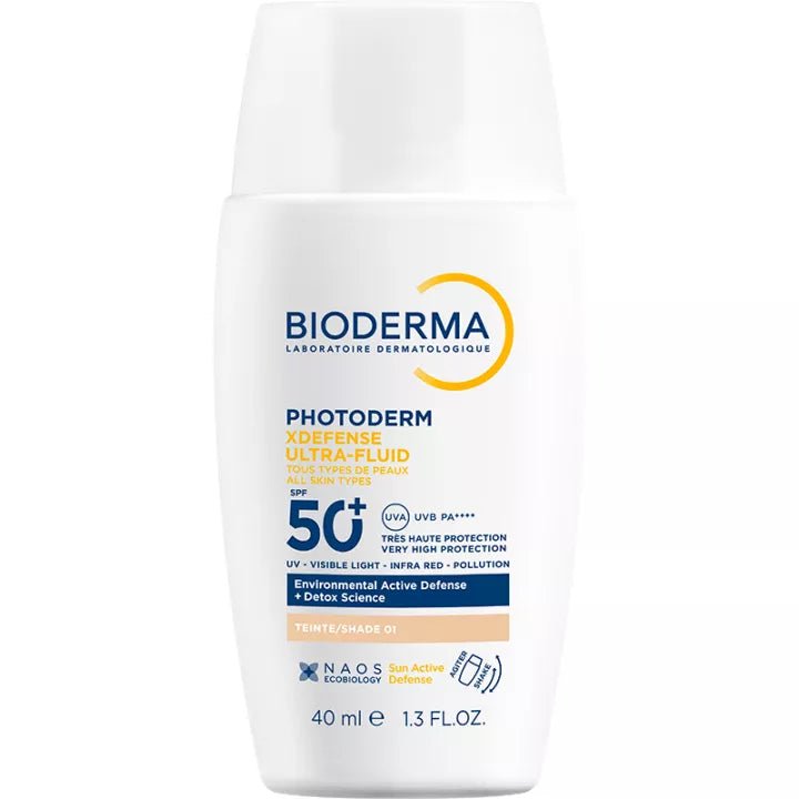 Bioderma Photoderm X Defense Ultra Fluid SPF50+_ Very Light - 40ml – Buy Now at Healtsy