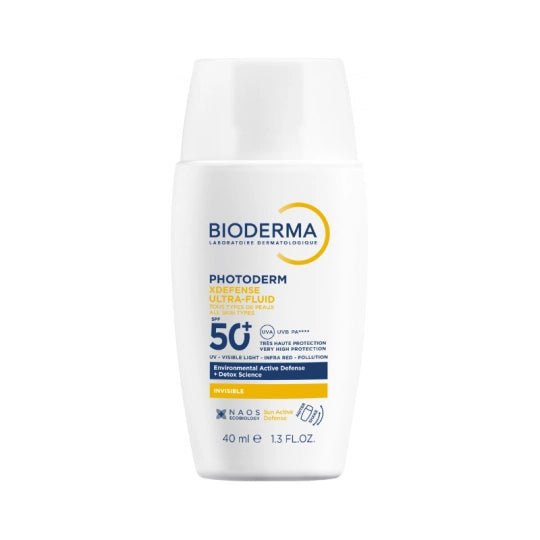 Bioderma Photoderm X Defense Ultra Fluid without Color SPF50+ - 40ml – Buy Now at Healtsy