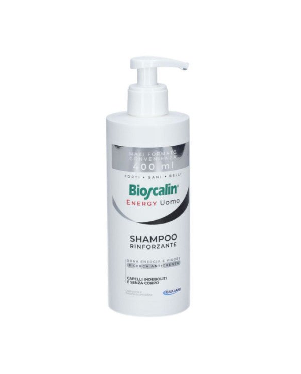 Bioscalin Energy Men Fortifying Shampoo for Hair Loss - 400ml – Buy Now at Healtsy